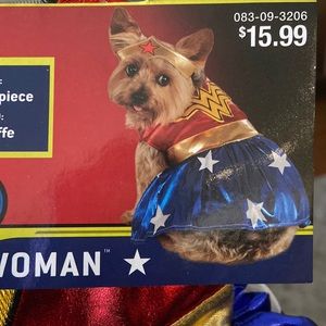 Wonder Woman DC comics dog pet Halloween costume XS brand new with tags